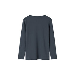 Plain Tee LS T-shirt, blue Plain Tee LS T-shirt, blue, MarMar Copenhagen
