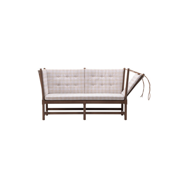 The Spoke-Back Sofa, Steelcut Beat 0215/chestnut brown, Fredericia Furniture