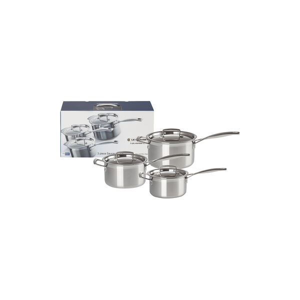 3-PLY grytset 3 delar, Le Creuset