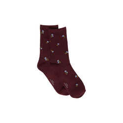 IAFOLA Socks, zinfandel, ICHI