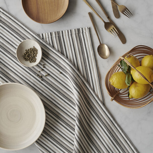 Kökshandduk, small stripes, By Mogensen