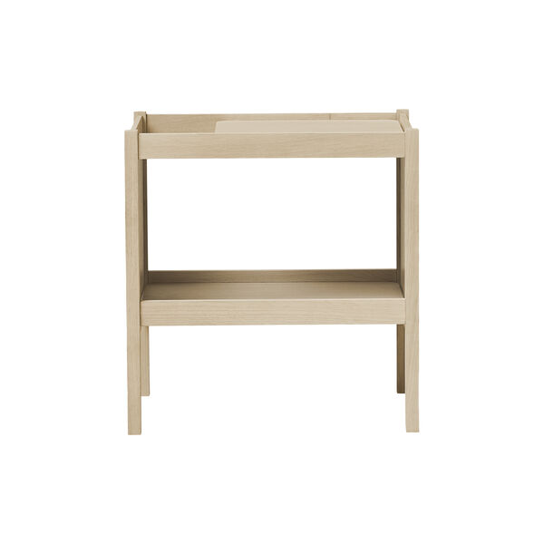 Journal Side Table, white oak, Form & Refine
