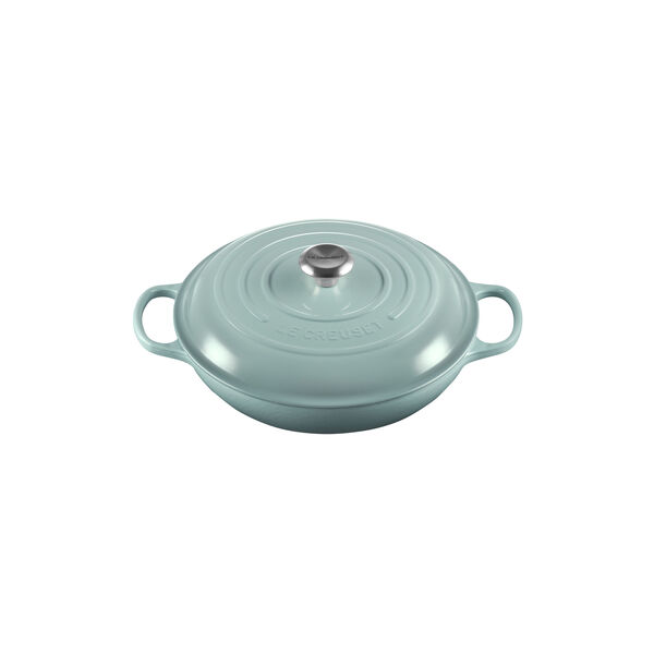 Signature buffétgryta 30 cm, sea salt, Le Creuset