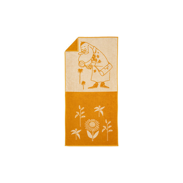 Mumi bath towel Hemulen 70x140 cm, ocher, Moomin Arabia