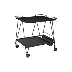 Mat&eacute;got Trolley, soft black semi matt, GUBI