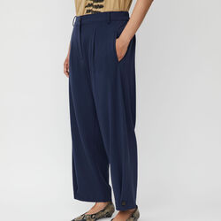 MaPunna Trousers, navy blazer, Masai
