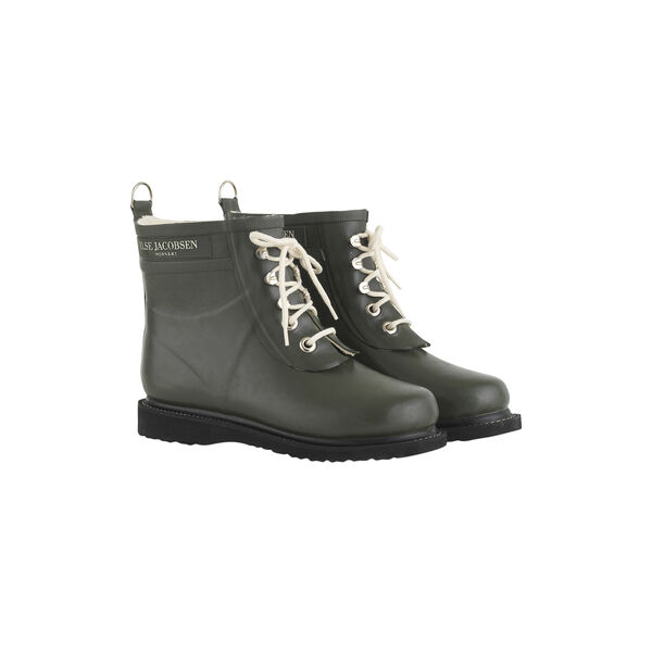 Short Rubber Boots, army, Ilse Jacobsen Hornb&aelig;k
