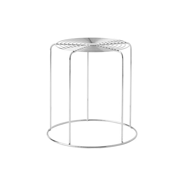 Wire Stool VP11, steel, &Tradition