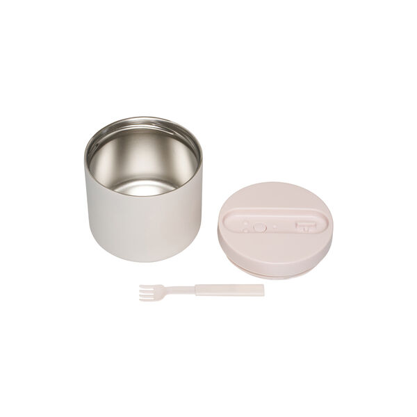 Travel Termo matl&aring;da, pastel beige, Design Letters