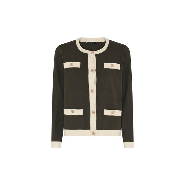 Milano Knit, olive night/vanilla, Micha