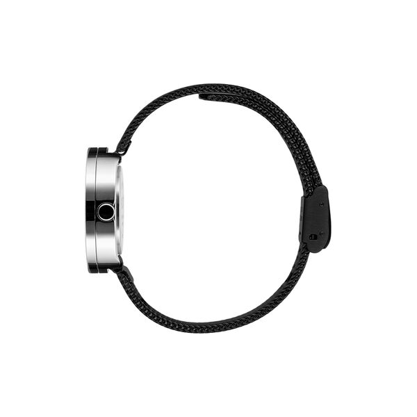 Picto armbandsur 30 mm, svart/stål, Picto