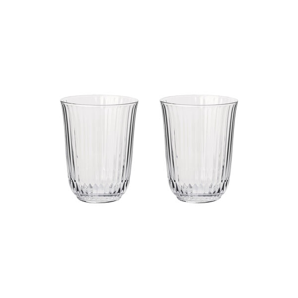 Waves vattenglas h&ouml;g 2 st., klar, Royal Copenhagen