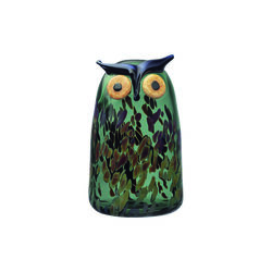 Birds by Toikka long-eared owl, pine green, Iittala