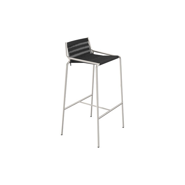 Noel Bar Chair, steel/black, Thorup Copenhagen