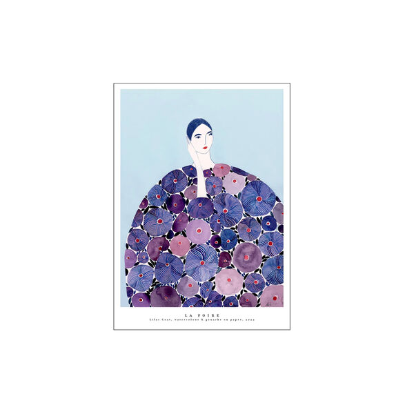 Lilac Coat, Poster & Frame