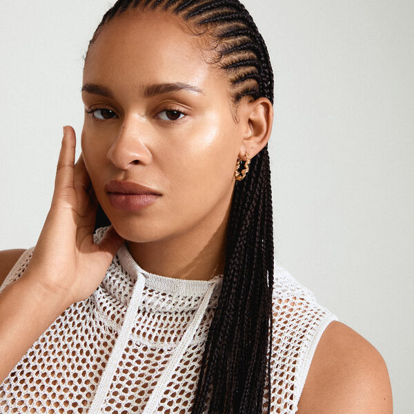 LARISA &Ouml;ronh&auml;ngen, guldpl&auml;terat, Pilgrim