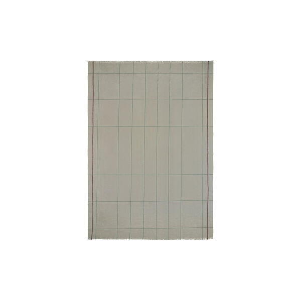 Square pl&auml;d, light green, ELVANG