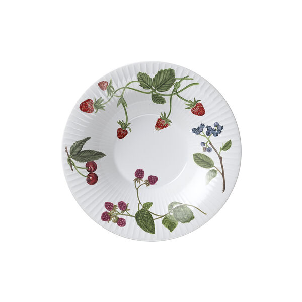 Hammersh&oslash;i Summer Djuptallrik &Oslash; 21 cm, summer berries, K&auml;hler