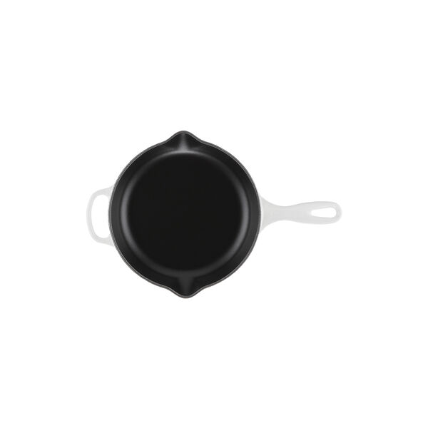 Signature gjutj&auml;rn stekpanna &Oslash; 23 cm, vit, Le Creuset
