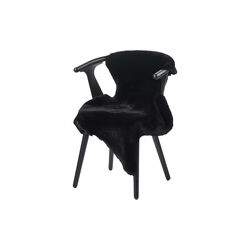 Australiensisk fårskinn, black, NATURES Collection