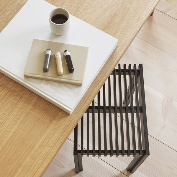 Lightweight Stool, black, Form & Refine