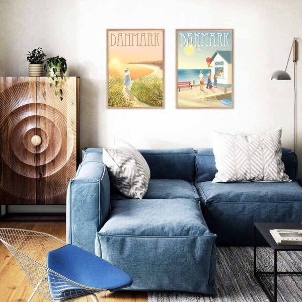 Denmark The Ice Cream Stand Poster Denmark The Ice Cream Stand Poster, ViSSEVASSE