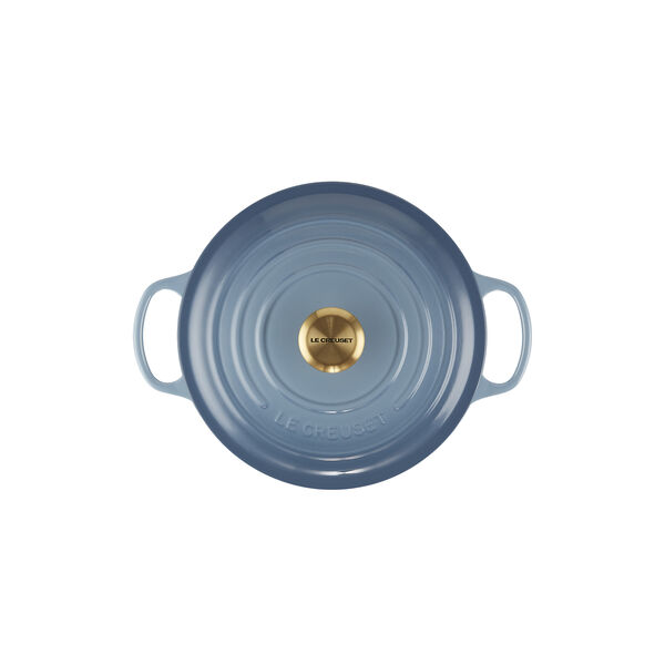 Signature rund gryta &Oslash; 26 cm, chambray, Le Creuset