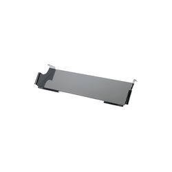 Moon Tray Shelf, chrome, Pedestal