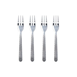 Rhombe T&aring;rtgaffel 4 st., Lyngby Porcel&aelig;n