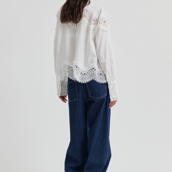 Tria Blouse, tofu, Second Female