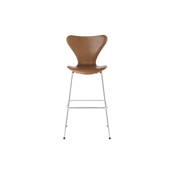 Series 7™ 3197 Helklädd barstol, Grace Walnut, Fritz Hansen