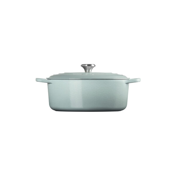 Signature gjutj&auml;rn oval gryta &Oslash; 31 cm, sea salt, Le Creuset