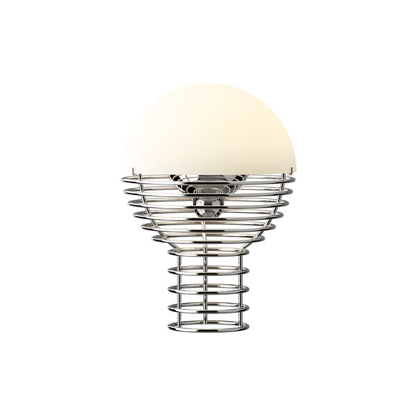 Wire Portabel bordslampa, white, Verpan