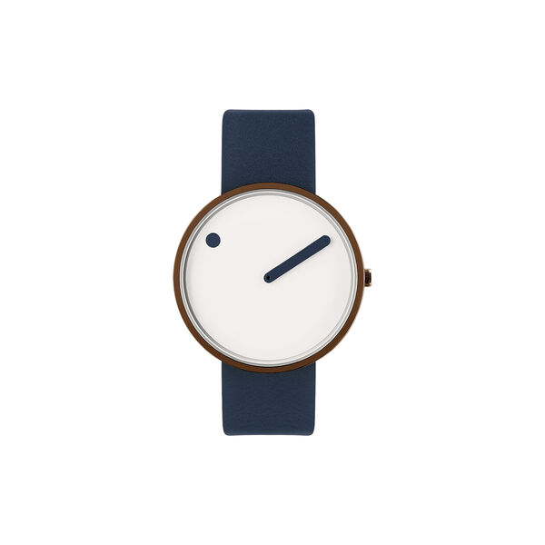 PICTO armbandsur, cream/copper/midnight blue, PICTO