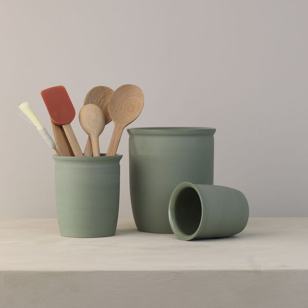 Knabstrup Syltkruka 1 L, olive, Knabstrup Keramik