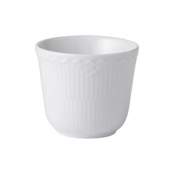 White Fluted Half Lace kopp, 26 cl, Royal Copenhagen