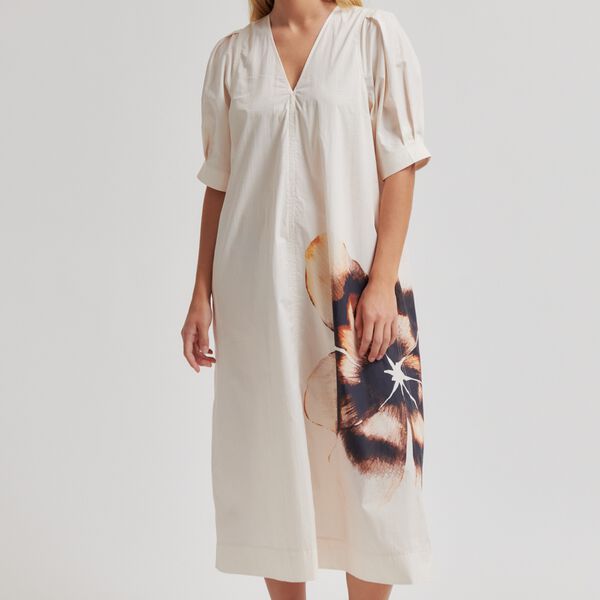 Adrienna Maxi Dress, eggnog, Second Female