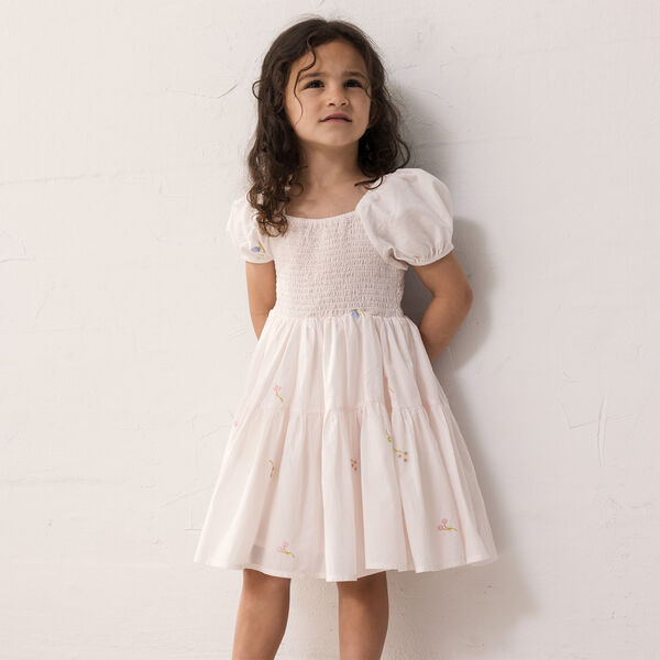 Dyman Dress, summer embroidery, MarMar Copenhagen