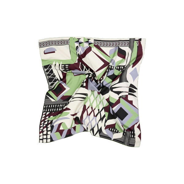 VINTAGE&nbsp;GEO&nbsp;Scarf, green, Bella Ballou