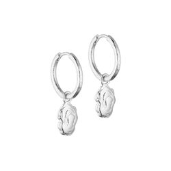 Esther hoops, silverpl&auml;terade, Pure by Nat