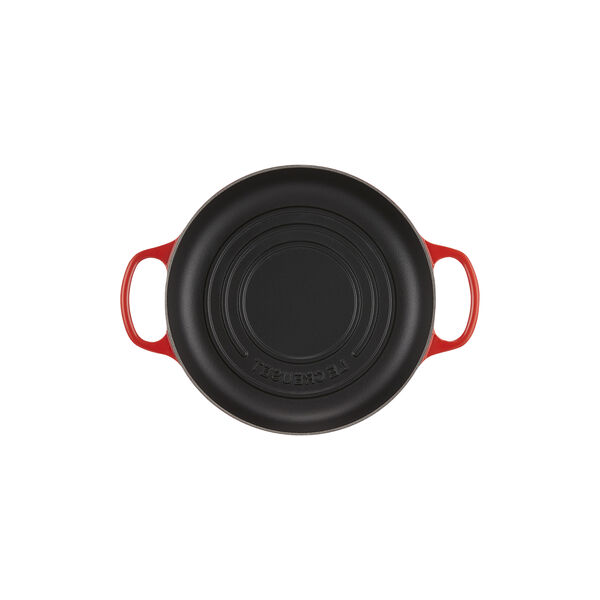 Signature gjutj&auml;rn br&ouml;dform, cerise, Le Creuset