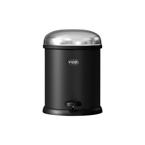 VIPP12 Pedal Bin, black VIPP12 Pedal Bin, black, Vipp