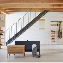A Line Storage Bench, black A Line Storage Bench, black, Form & Refine