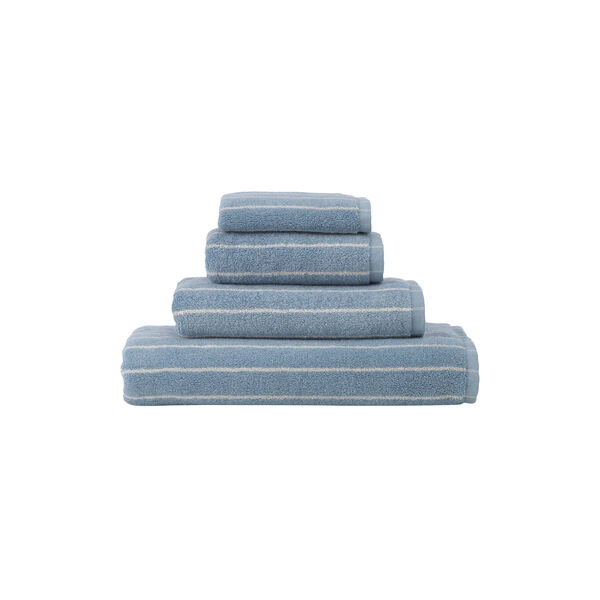 STRIPE 1979 handduk, blue hour, Georg Jensen Damask