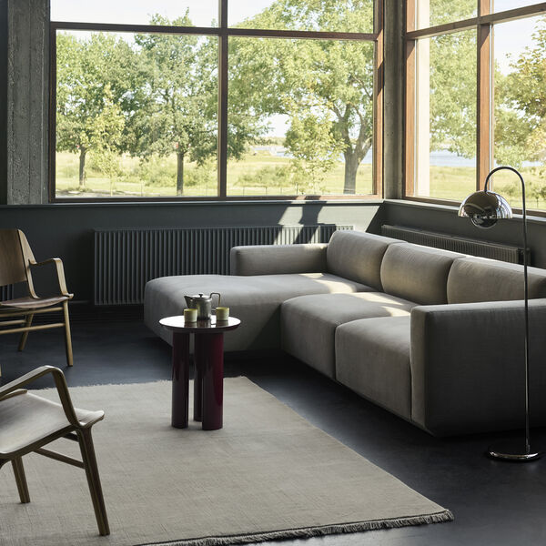 Flowerpot VP12 Floor Lamp, chrome-plated, &Tradition