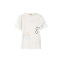 Mavis T-shirt, white, HUNK&Oslash;N