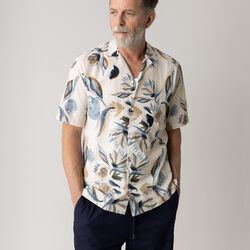 MMGJoel Haiku Seer SS Shirt, ecru, MOS MOSH Gallery