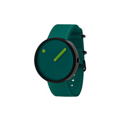 PICTO armbandsur, ocean green/matt black/ocean green PICTO armbandsur, ocean green/matt black/ocean green, PICTO