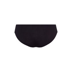 Invisible Cotton Midi Briefs, black Invisible Cotton Midi Briefs, black, HANRO