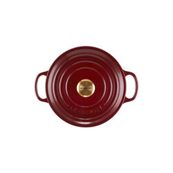 Signature rund gryta Ø 20 cm, garnet, Le Creuset